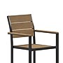 Flash Furniture Finch Commercial Grade Patio Chair, Natural/Gray (SBCA108WANAT)~#|#~sp205562117_sc7