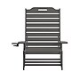 Flash Furniture Monterey Adjustable Adirondack Lounger with Cup Holder, Gray (LEHMP2017414GY)~#|#~sp205562157_sc7