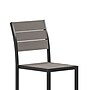 Flash Furniture Finch Commercial Grade Armless Patio Chair, Gray (SBCA108GRY)~#|#~sp205562233_sc7