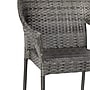 Flash Furniture Ethan Commercial Grade Stacking Patio Chairs, Gray, 4/Pack (4TTTT02GY)~#|#~sp205562253_sc7