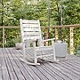 Flash Furniture Manchester Contemporary Rocking Chair, White (LEHMP2002110WT)~#|#~sp205562445_sc7