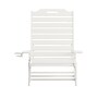 Flash Furniture Monterey Adjustable Adirondack Lounger with Cup Holder, White (LEHMP2017414WT)~#|#~sp205562472_sc7