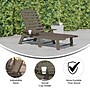 Flash Furniture Monterey Adjustable Adirondack Lounger with Cup Holder, Brown (LEHMP2017414BR)~#|#~sp205562543_sc7
