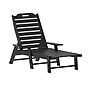 Flash Furniture Monterey Adjustable Adirondack Lounger with Cup Holder, Black (LEHMP2017414BK)~#|#~sp205562632_sc7