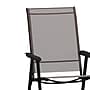 Flash Furniture Paladin Outdoor Folding Patio Sling Chair, Brown, 2/Pack (2TLHSC044BR)~#|#~sp205562660_sc7