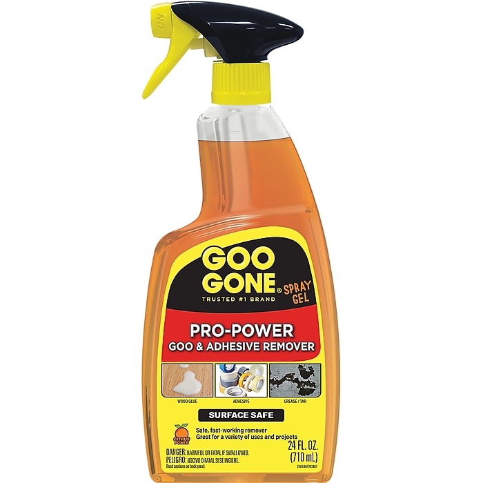 Goo Gone Pro-Power Goo & Adhesive Remover, Citrus, 24oz (WMN-2180A
