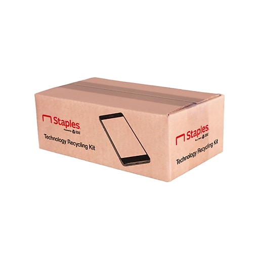 Electronics Recycling, Small Kit, Standard Certification Staples