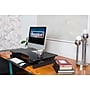 Rocelco 40"W Manual Adjustable Standing Desk Converter, Black (R DADRB-40)~#|#~sp206052201_sc7