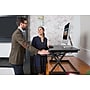 Rocelco 40"W Manual Adjustable Standing Desk Converter, Black (R DADRB-40)~#|#~sp206052202_sc7