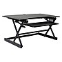 Rocelco 40"W Manual Adjustable Standing Desk Converter, Black (R DADRB-40)~#|#~sp206052211_sc7