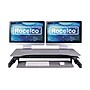 Rocelco 37.5"W Adjustable Standing Desk Converter, Gray (R DADRG)~#|#~sp206052356_sc7