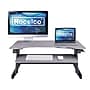 Rocelco 37.5"W Adjustable Standing Desk Converter, Gray (R DADRG)~#|#~sp206052361_sc7