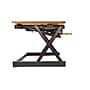 Rocelco 40"W Adjustable Standing Desk Converter, Teak (R DADRT-40)~#|#~sp206052366_sc7