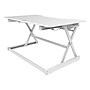 Rocelco 40"W Adjustable Standing Desk Converter, White (R DADRW-40)~#|#~sp206052413_sc7