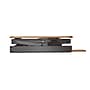 Rocelco 32"W Manual Adjustable Standing Desk Converter, Teak Wood Grain (R EADRT)~#|#~sp206052473_sc7