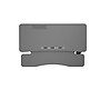 Rocelco 37.4"W Electric Standing Desk Converter with ACUSB Charger, Black (R EDRB)~#|#~sp206052492_sc7
