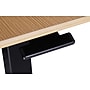 Rocelco 28"W Adjustable Mobile School Standing Desk, Wood Grain (R MSD-28)~#|#~sp206052518_sc7