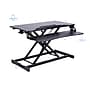 Rocelco 32"W Manual Adjustable Standing Desk Converter, Black (R VADRB)~#|#~sp206052657_sc7