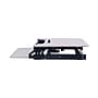 Rocelco 31.5"W Adjustable Standing Desk Converter, Gray (R VADRG)~#|#~sp206052674_sc7