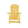 Flash Furniture Savannah All-Weather Poly Resin Wood Adirondack Rocking Chair, Yellow, 2/Pack (JJC14705YLW2)~#|#~sp207242805_sc7