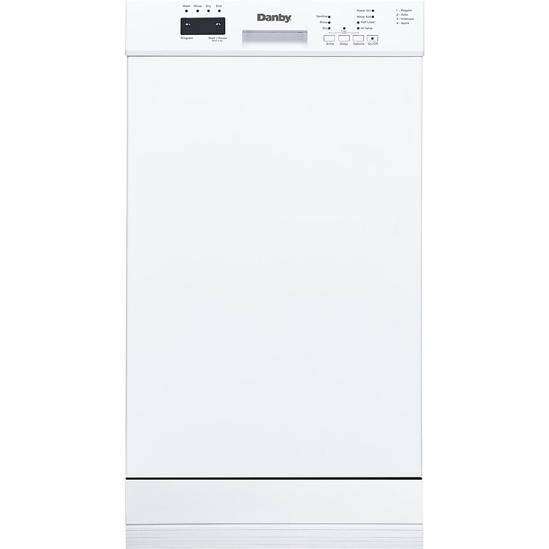 Danby Built-in Dishwasher, White (DDW18D1EW) image 1