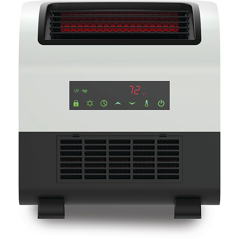 Lifesmart Electric  Infrared Wall-Mountable Heater, White (HT1154UV) image 1