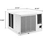 LG Electronics 18,000 BTU Heat Cool Window Air Conditioner, WiFi Enabled, White (LW1821HRSM)~#|#~sp207328621_sc7