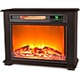 Lifesmart Electric Fireplace Heater 5300 BTU, Dark Walnut (MDFP2090US)~#|#~sp207328748_sc7