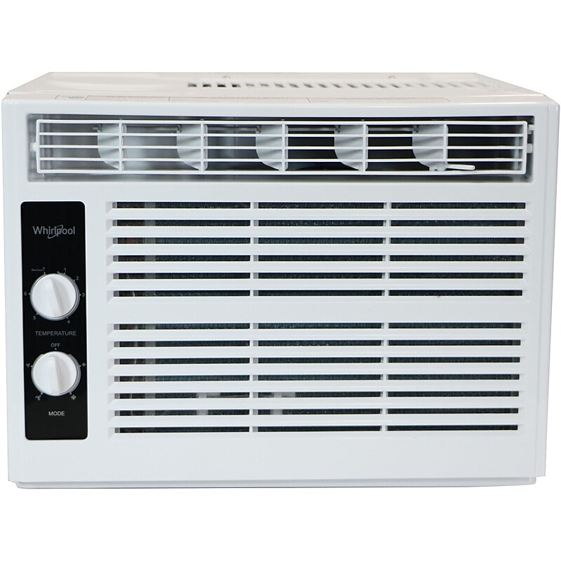 Whirlpool 5000 BTU Window Air Conditioner with Remote, White (WHAW050DW) image 1