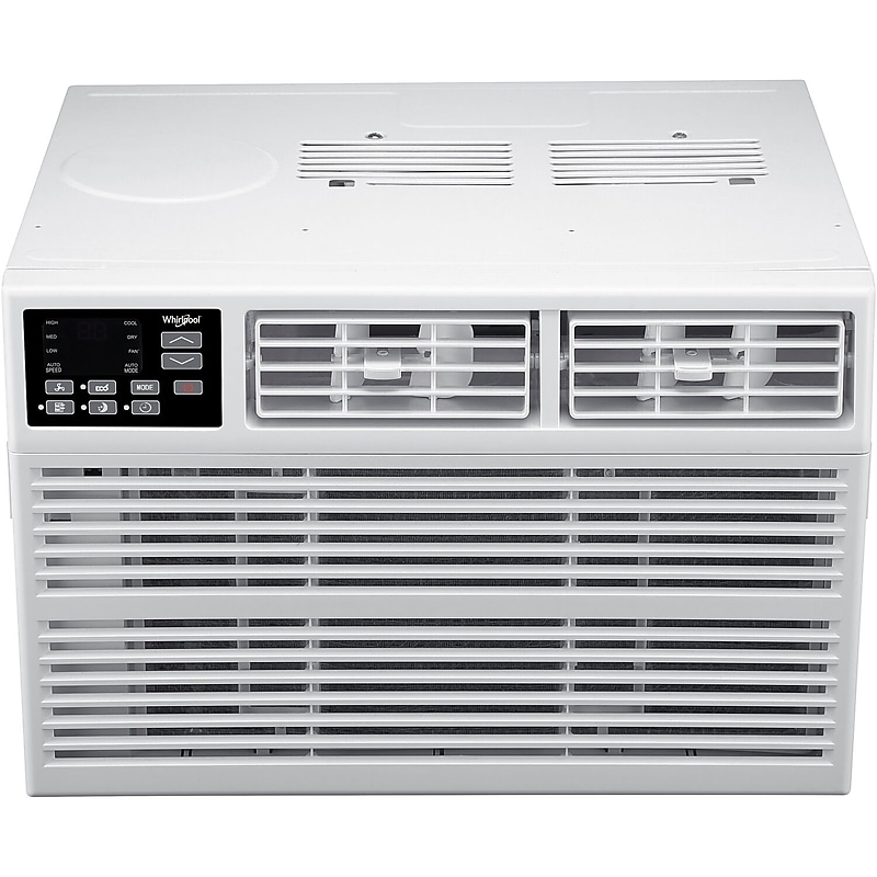 Whirlpool 115-Volt 12000 BTU Window Air Conditioner with Remote, White (WHAW121CW) image 1