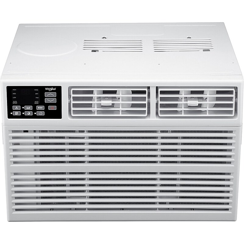 Whirlpool 115-Volt 15000 BTU Window Air Conditioner with Remote, White (WHAW151CW) image 1