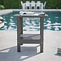 Flash Furniture Newport Indoor-Outdoor 2-Tier Adirondack Side Table, Gray (LEHMP1351517HGY)~#|#~sp207563981_sc7