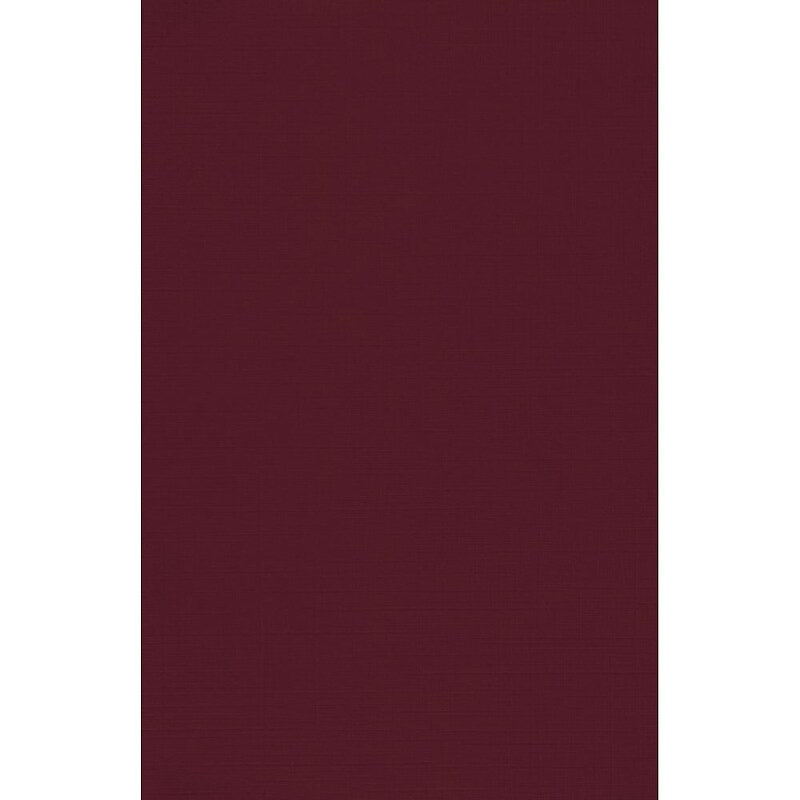 JAM PAPER 11" x 17" Cardstock, 100lb, Burgundy Linen, 50/pack  (1117-C-BGLI-50) image 1