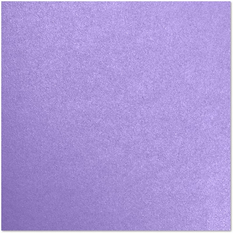 JAM PAPER 12" x 12" Cardstock, Amethyst Metallic, 50/pack  (1212-C-M04-50) image 1