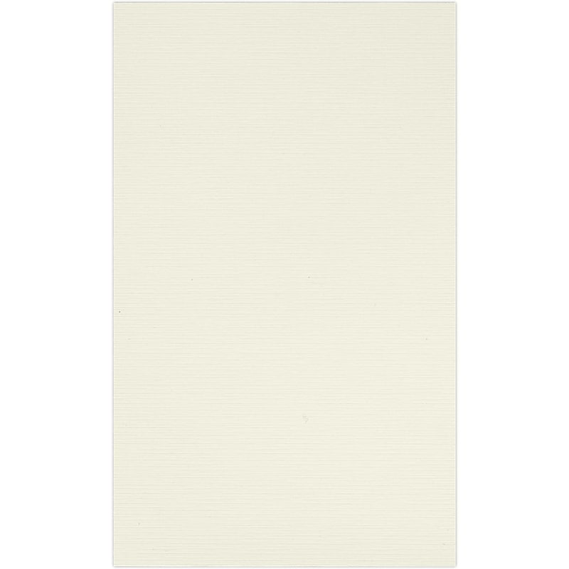 JAM Paper 8.5" x 14" Color Multipurpose Paper, 80 lbs. Natural Linen, 50 Sheets/Ream (81214-P-NLI-50) image 1