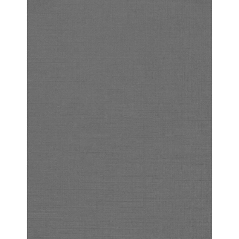 JAM Paper 100 lb. 8.5" x 11" Cardstock, Sterling Gray Linen, 50/pack  (81211-C-GRLI-50) image 1