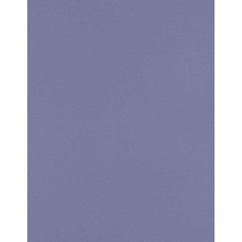 JAM Paper 8.5" x 11" Color Multipurpose Paper, 80 lbs., Wisteria Purple, 50 Sheets/Ream (81211-P-106-50) image 1