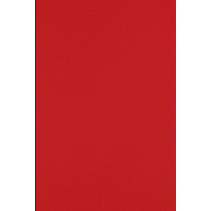 JAM PAPER 12" x 18" Cardstock, Ruby Red, 50/pack  (1218-C-18-50) image 1