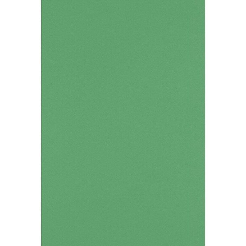JAM PAPER 12" x 18" Cardstock, Holiday Green, 50/pack  (1218-C-L17-50) image 1