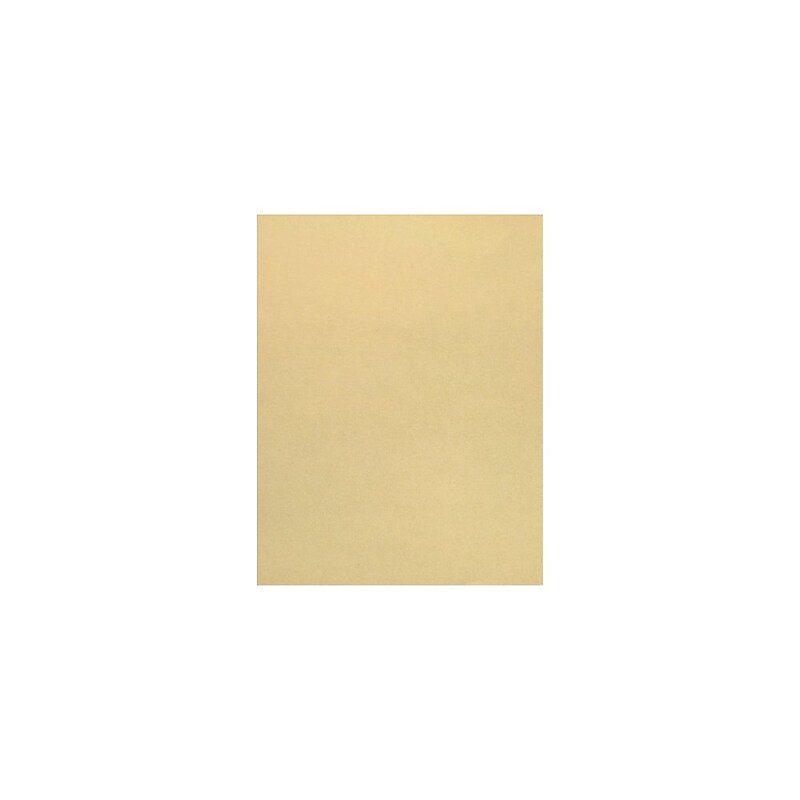 JAM PAPER 8.5” x 11” Cardstock, 105 lb, Blonde Metallic, 50/pack  (81211-C-M07-50) image 1