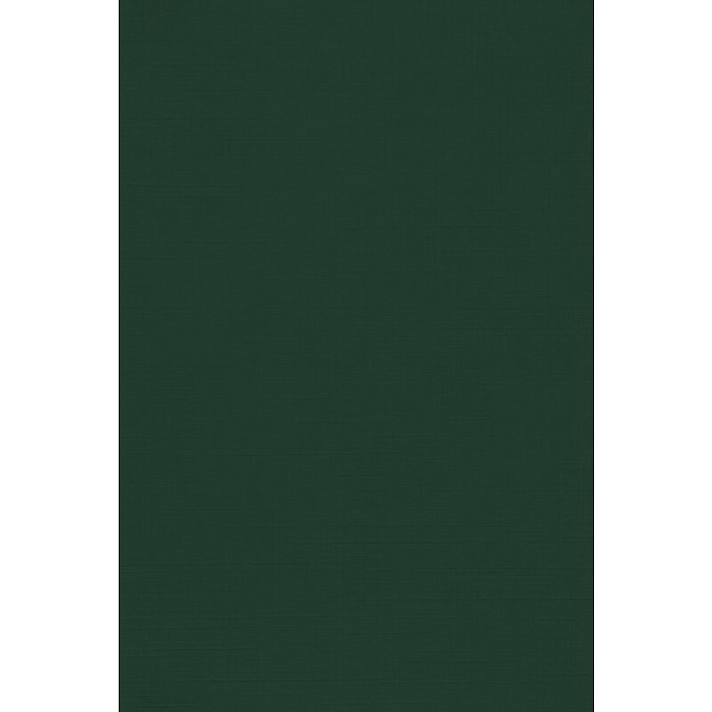 JAM PAPER 12" x 18" Cardstock, Green Linen, 50/pack  (1218-C-GNLI-50) image 1