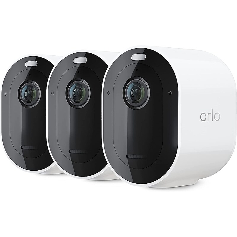 Arlo Pro 5S 2K Wireless Security Camera, 3 Pack, White (VMC4360P-100NAS) image 1