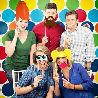 Creative Converting Funny Faces Photo Booth Kit (DTCFACES1P)