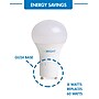 Viribright 8-Watts Cool White LED Household Bulb, 12/Pack (2959)~#|#~sp20797570_sc7
