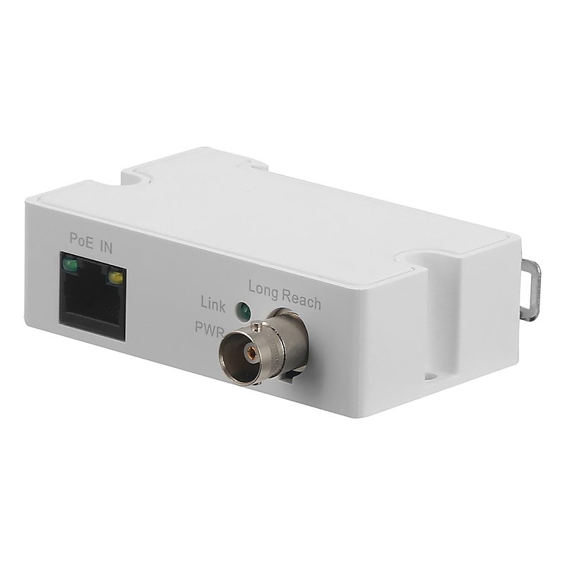 Lorex Coaxial-to-Ethernet Converter Receiver for PoE Cameras, White (ACVRC) image 1