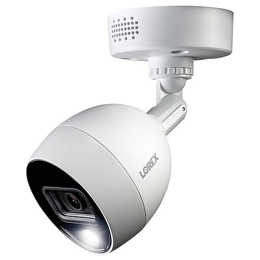 Lorex Indoor/Outdoor Wired Security Camera, White (C883DA) Staples