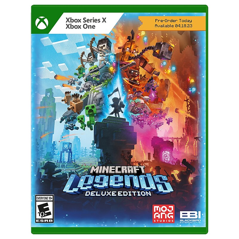 Xbox Minecraft Legends Deluxe Edition Xbox Series X and Xbox One (XMB-00001) image 1