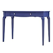 HomeBelle Twilight Blue Finish Writing Desk (78E714ATB3A)