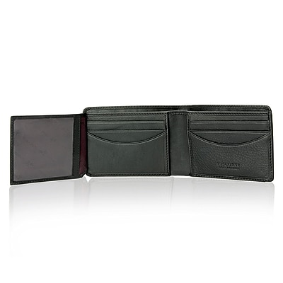 Wallets Staples - visconti black thin rfid multi card compact leather wallet 9 cards id 2