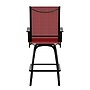 Flash Furniture Valerie All-Weather Textilene Swivel Patio Stools, Red, 2/Pack (2ETSWVLPTO30RD)~#|#~sp208455548_sc7